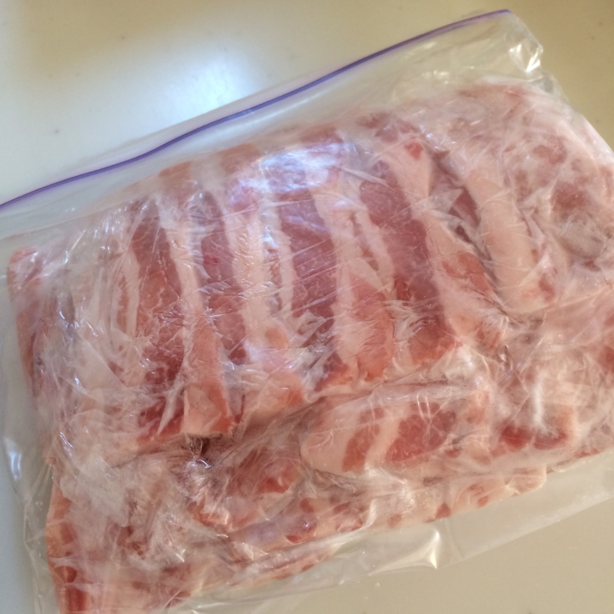 豚バラ肉の冷凍保存 レシピ 作り方 By ドーナツ 楽天レシピ 豚バラ肉の冷凍保存 レシピ 作り方 By ドーナツ 楽天レシピ